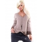 Pullover 5People!S - Plisse - Beige