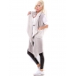 Jacke Amelie Folies - Velouroptik - Grau