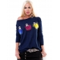 Pullover Bluoltre - Faces - Blau