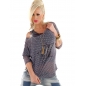 Langarmshirt 2teilig - Stern - Blau