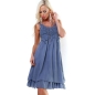 Kleid Bellina - Lagenlook - Blau