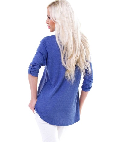 Pullover 5People!S - Glitzer - Creme