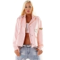 Jacke Z°Design - Aufnäher - Rosa