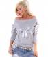 Pullover Lamer & Co - Satin - Grau