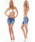 Jeans Shorts Fashion Lovers - Satinband - Blau