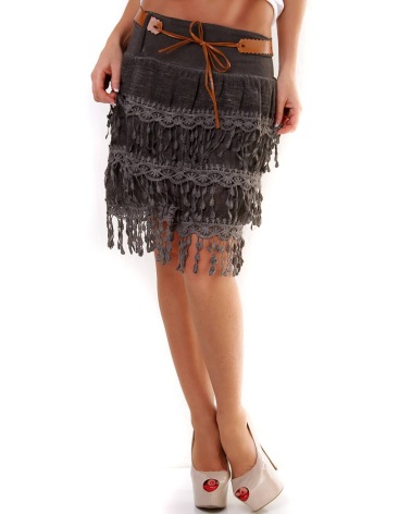 Rock Moda - Spitze - Anthanthrazitrazit
