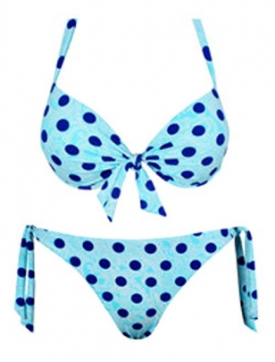 Bikini Rae - Dots - Blau