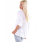 Bluse 5People!S - Feder - Weiss