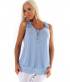 Top Izzy - Glockenform - Blau