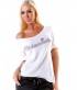 Langarmshirt Beautiful - Mademoiselle - Weiss