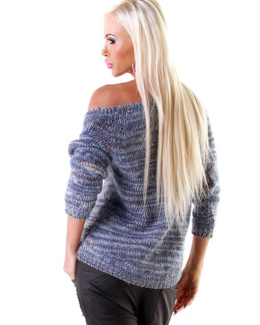 Pullover - Kuschelweich - Blau