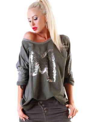 Pullover M&G - Sweat und Strick - Grün