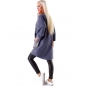 Kleid Make with Love - Oversized - Blau