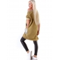 Kleid Make with Love - Oversized - Curry