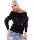 Pullover Lamer & Co - Satin - Schwarz