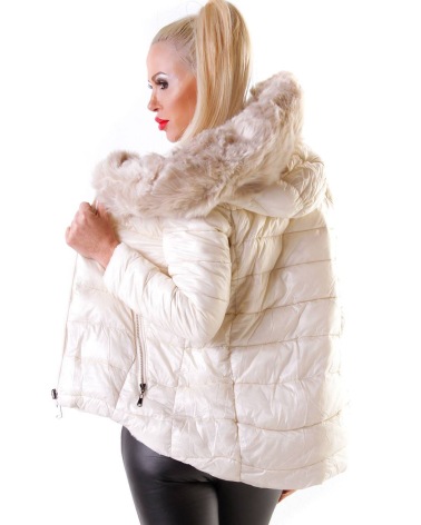 Jacke Honey Winter - Wendbar - Creme