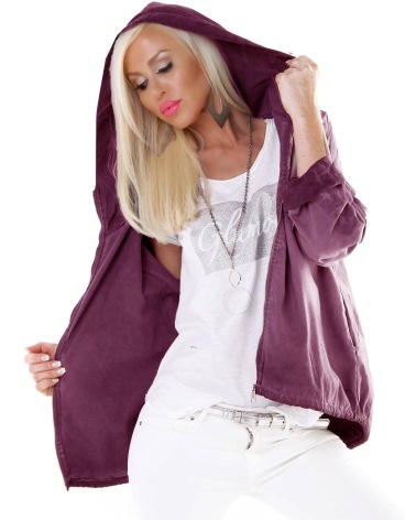 Parka Sweet Lover - Stars - Berry