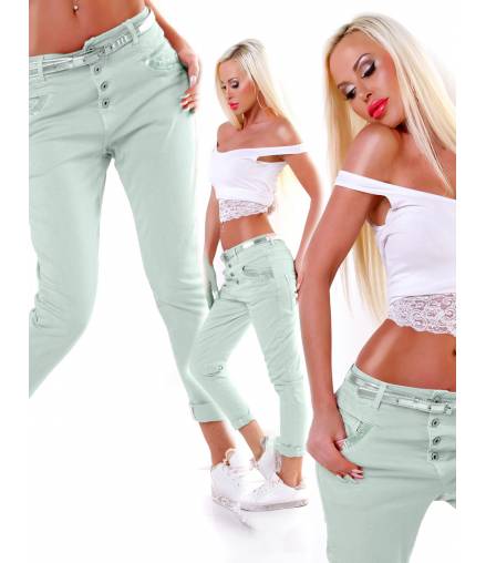 Jeans Karostar - Boyfriend - Mint