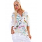 Bluse 5People!S - Schlupf - Creme/Gelb