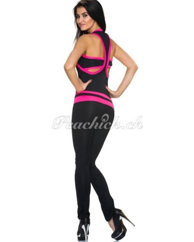 Overall Crazy Age - Neon - Schwarz