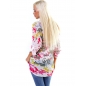 Bluse 5People!S - Chill Peace - Creme/Bunt