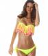 Bikini Power Flower - Fransen - Gelb