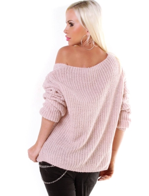 Pullover 5People!S - Knoten - Rosa