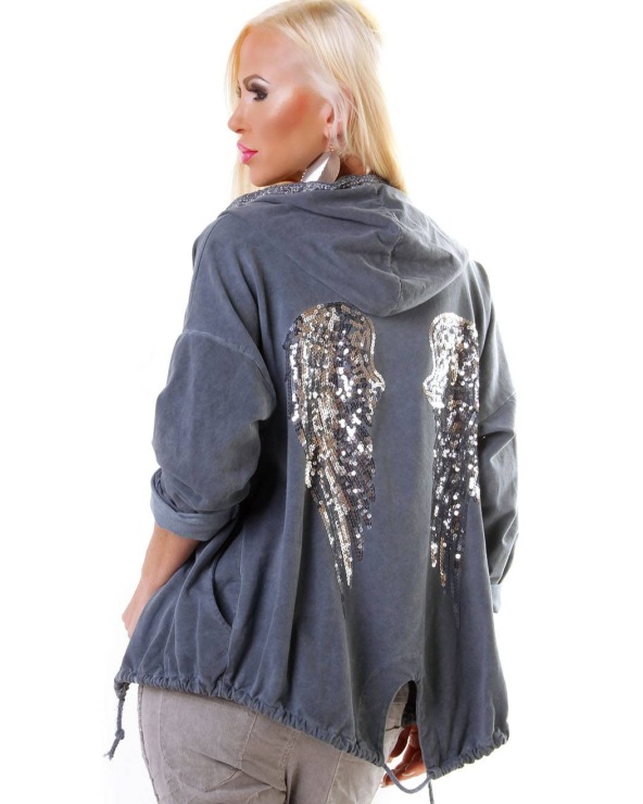Jacke 5People!S - Engelsflügel - Blau