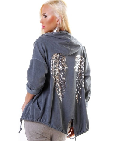 Jacke 5People!S - Engelsflügel - Blau