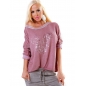 Pullover Made In Italy - Heart - Beere
