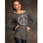 Pullover Papillonne - Peace - Oliv