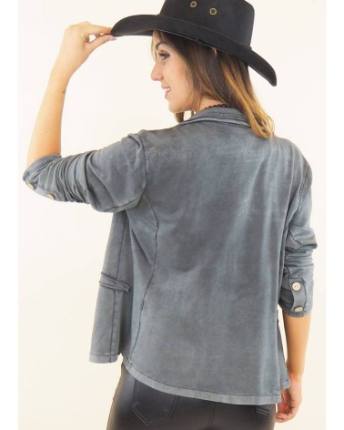 Blazer Capucine - Vintage - Grau