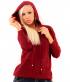 Pullover PPT Style - Hoody - Weinrot