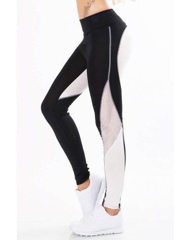 Sporty Leggings Holala - Netz - Schwarz
