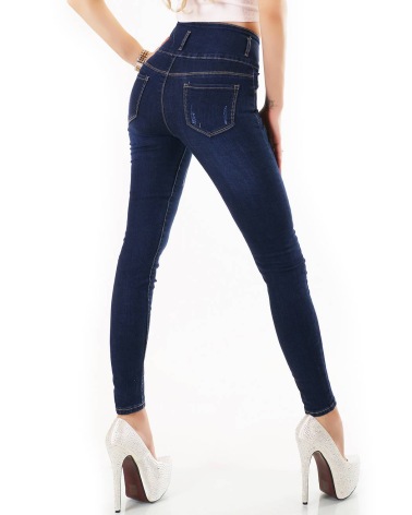 Jeans Bernova - Highwaist - Dunkelblau
