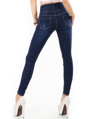Jeans Bernova - Highwaist - Dunkelblau