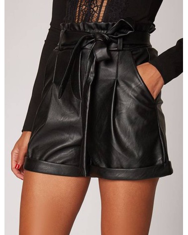 Shorts New Collection - Gürtel - Schwarz