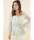 Bluse Hello Kiss - Crinkle - Mint