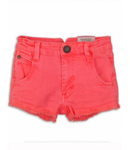 Kids Girls DJ Dutch Jeans - Shorts - Neonpink