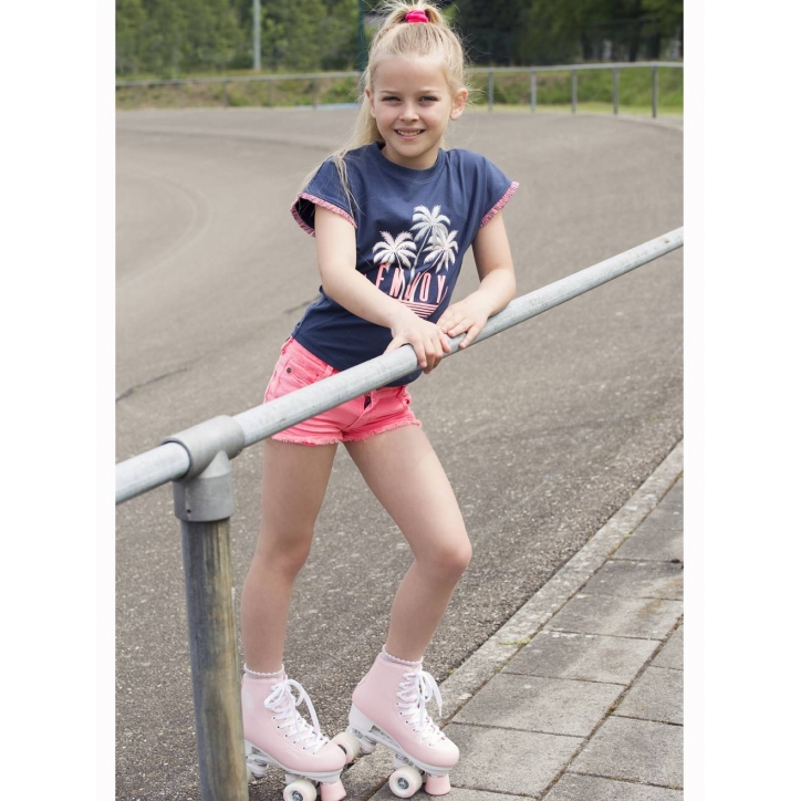 Girls DJ Dutch Jeans - Shorts - Neonpink