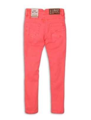 Girls DJ Dutch Jeans - Röhren Jeans - Neonpink