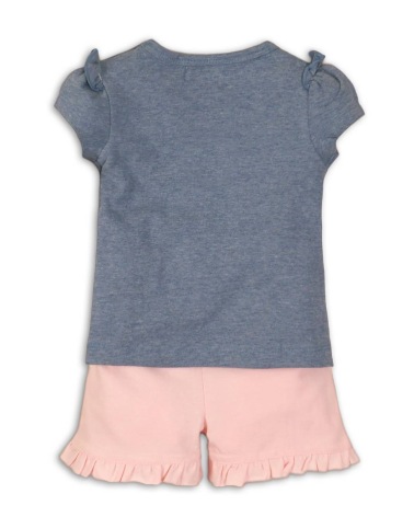 Girls Dirkje - Zweiteiliges Set - Blau/Rosa