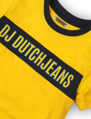Kids Boys DJ Dutch Jeans - Kurzarmshirt - Gelb