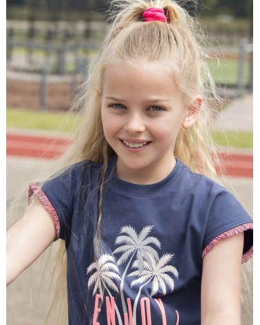 Girls DJ Dutch Jeans - Kurzarmshirt - Blau