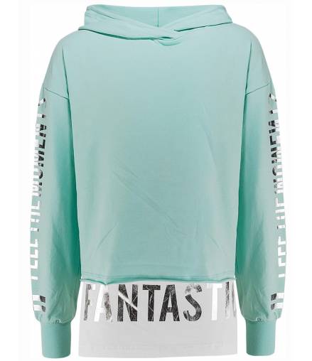 Kids Girls Blue Effect - 2teiliges Shirt - Mint