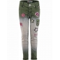 Girls Blue Effect - Jeans Armystyle - Oliv