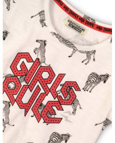 Girls DJ Dutch Jeans - Kurzarmshirt - Weiss