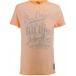 Kids Boys Blue Effect - Shirt Print - Neonorange