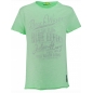 Kids Boys Blue Effect - Shirt Print - Neongrün