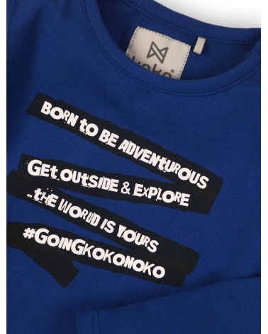 Boys Koko Noko - Langarmshirt - Blau